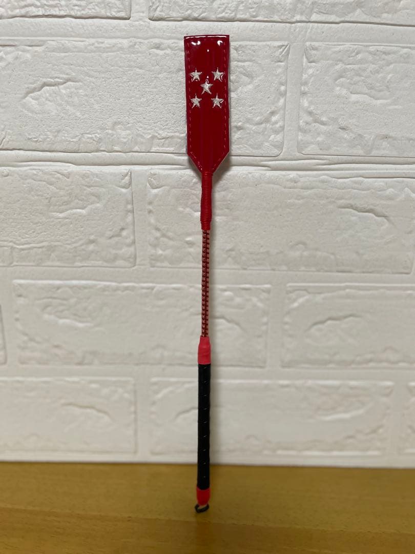 非売品　希少　的場文男　勝負服柄　的ムチ