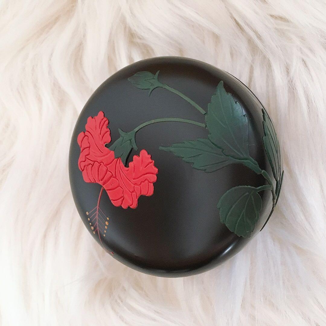 茶道具 棗 黒漆塗 椿蒔絵茶道具 漆器 うるし塗 沖縄工芸品 琉球漆器