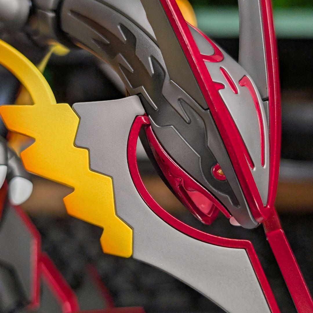 黒いメガレックウザ　全塗装　完成品　ポケプラ 黒いメガレックウザ 全塗装 完成品 ポケプラ - メルカリ