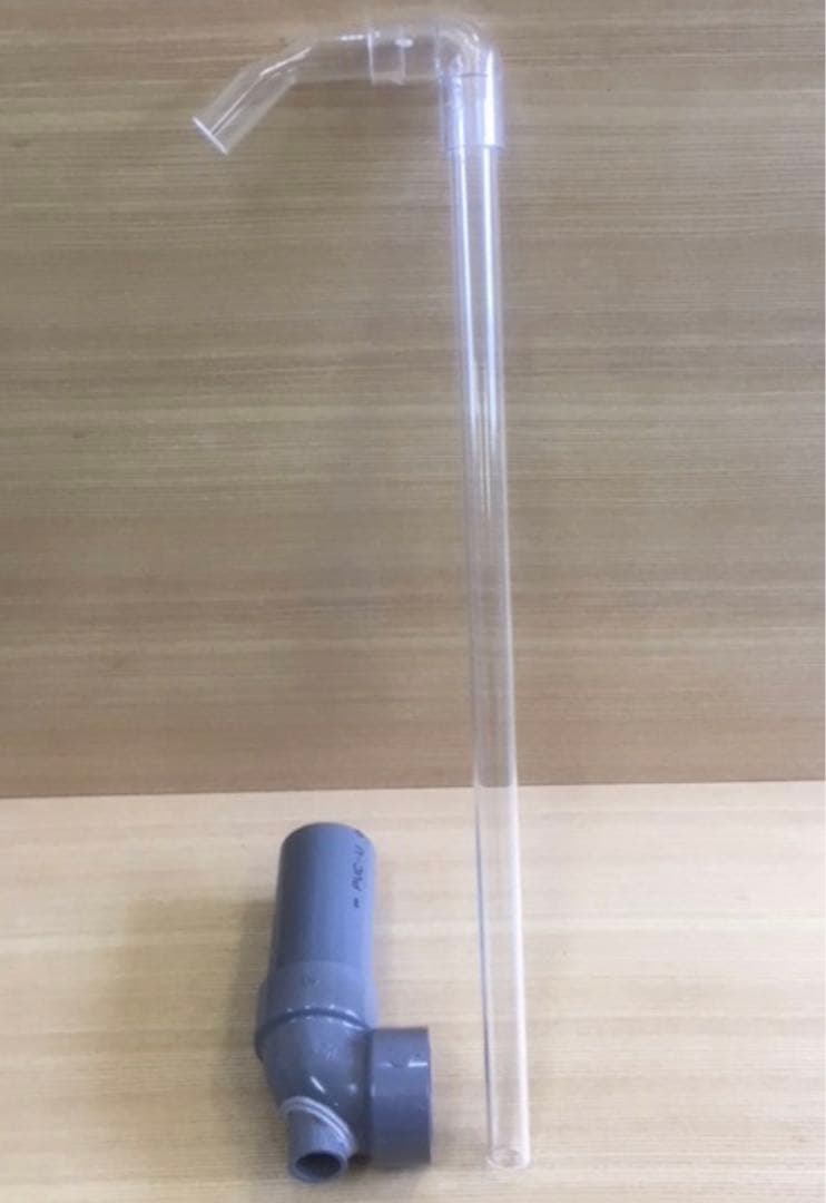 アクリル水槽オーバーフロー加工用 台座＋アクリル三重管セッ
