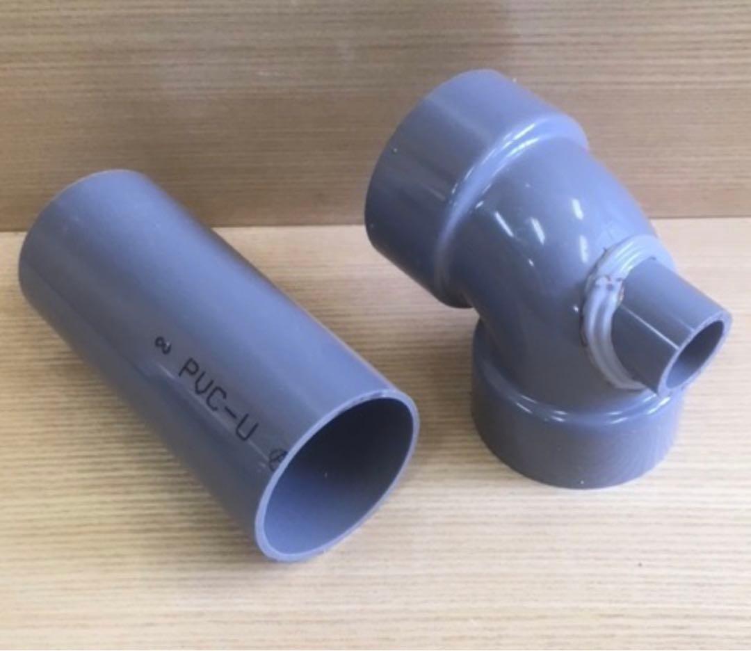 アクリル水槽オーバーフロー加工用 台座＋アクリル三重管セッ