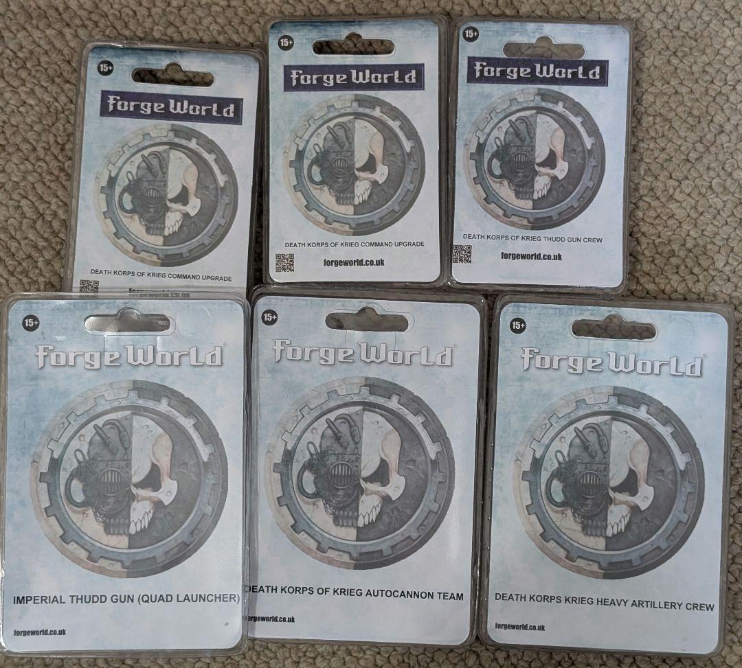 ForgeWorld Dethkorps of krieg 19点セット販売