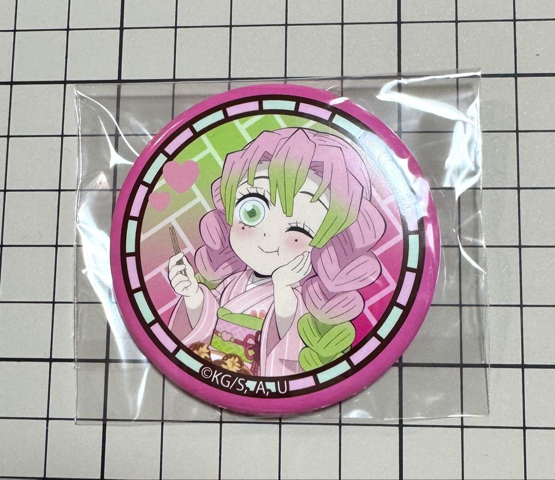 鬼滅の刃　銀だこ　缶バッジ　ポストカード　ステッカー　甘露寺　蜜璃　レア　希少