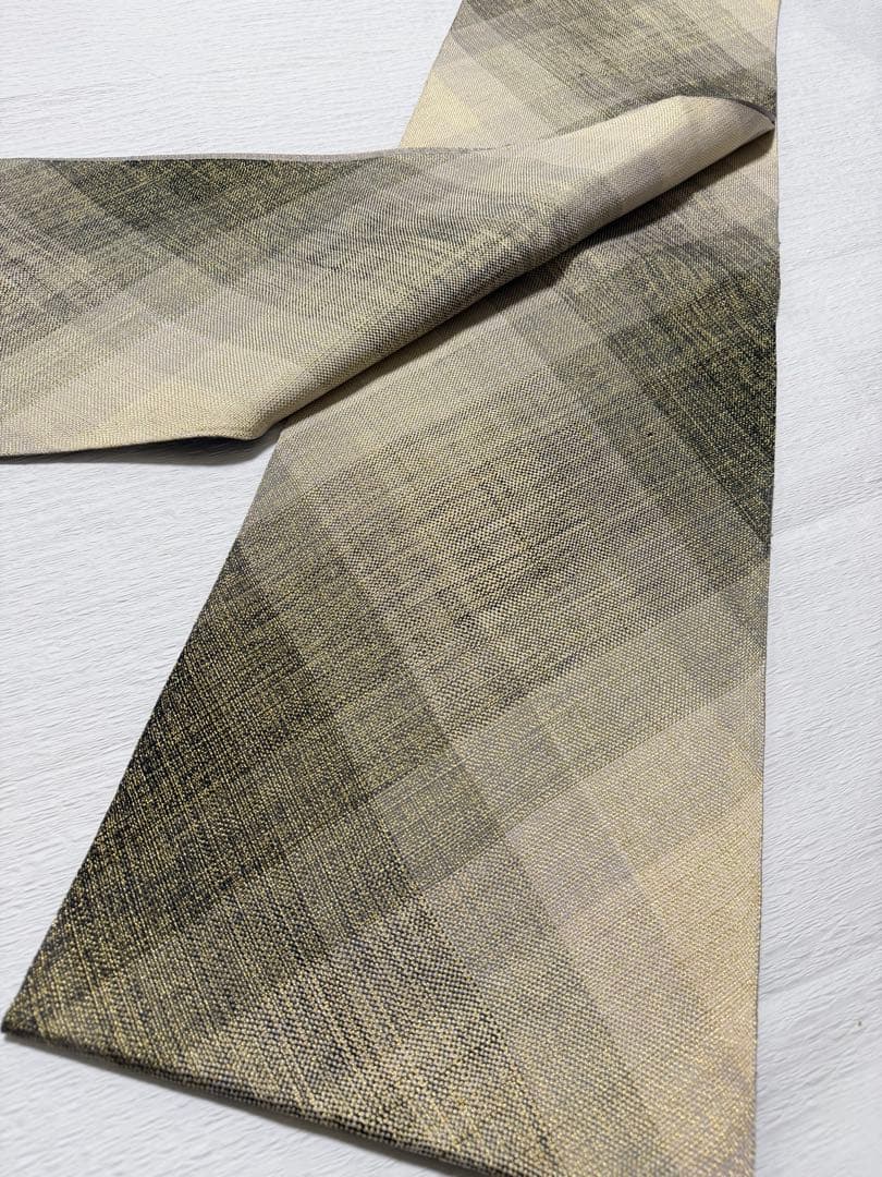 m-39ひなや工房 伊豆蔵明彦 唐組 袋帯 正絹 未使用極美