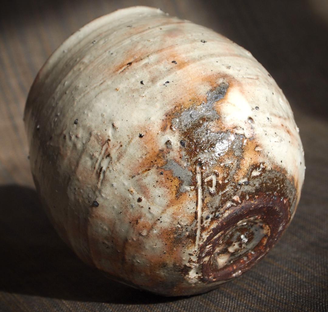 人気作家☆辻村塊【師＆父：辻村史朗】☆粉引丸カップA 美術品