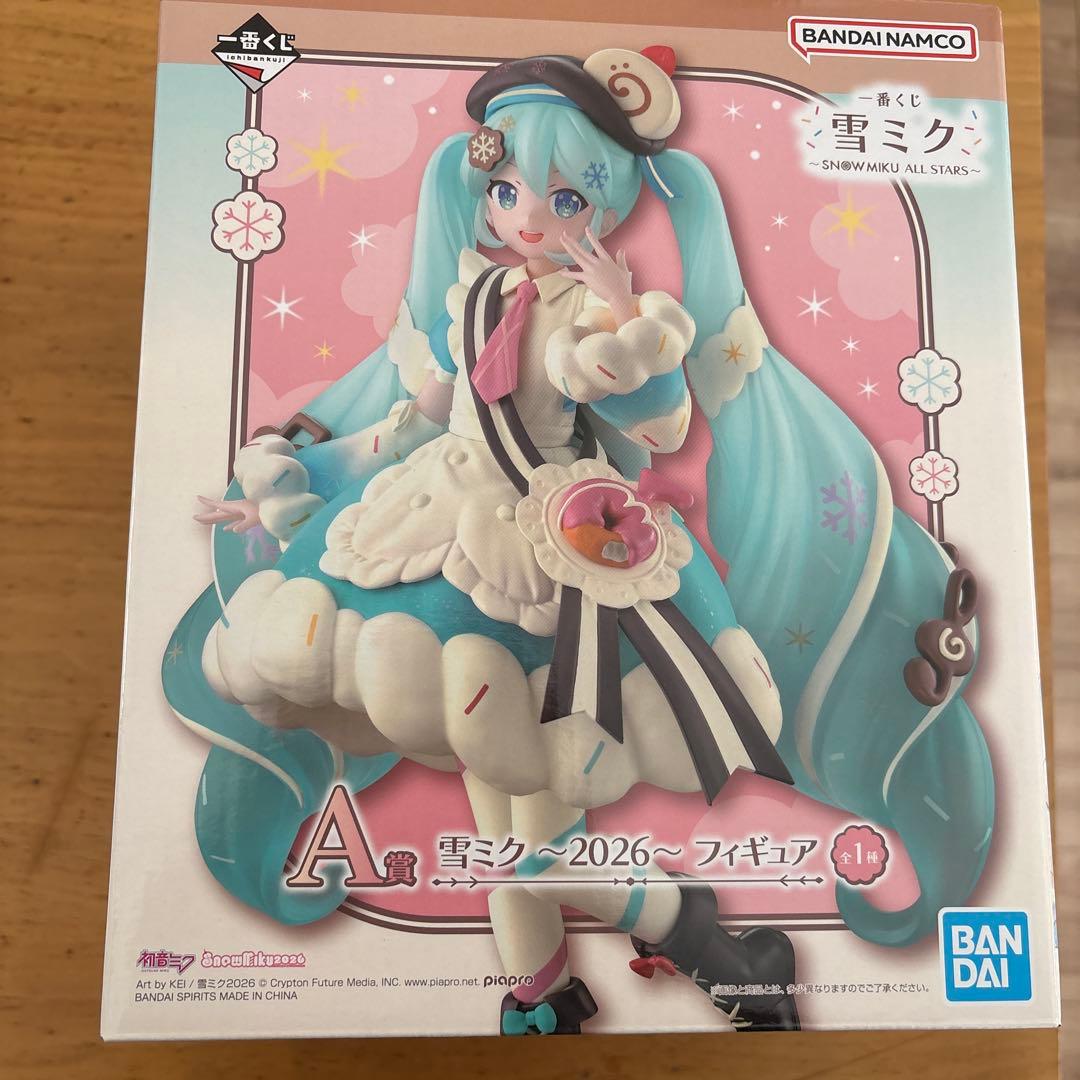 新品未開封〛⁡初音ミク フィギュア 一番くじ 雪ミク A賞 2026 - メルカリ