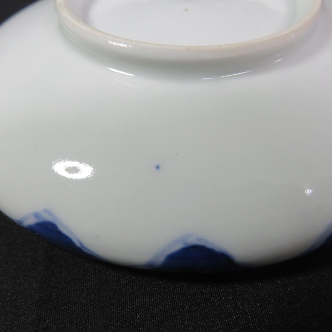 小皿 染付 山水 5枚 手塩皿 鍋島 古伊万里 江戸 変わり縁 - メルカリ