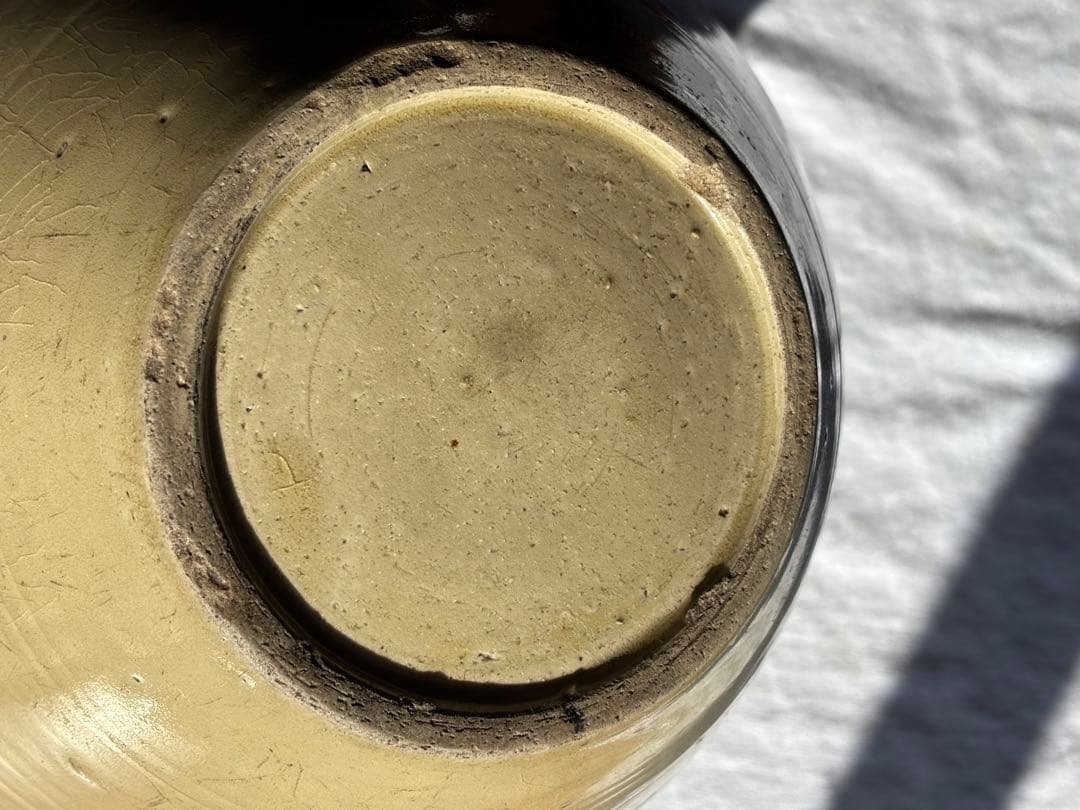 伊万里　灰釉大徳利　花瓶　アンティーク置物