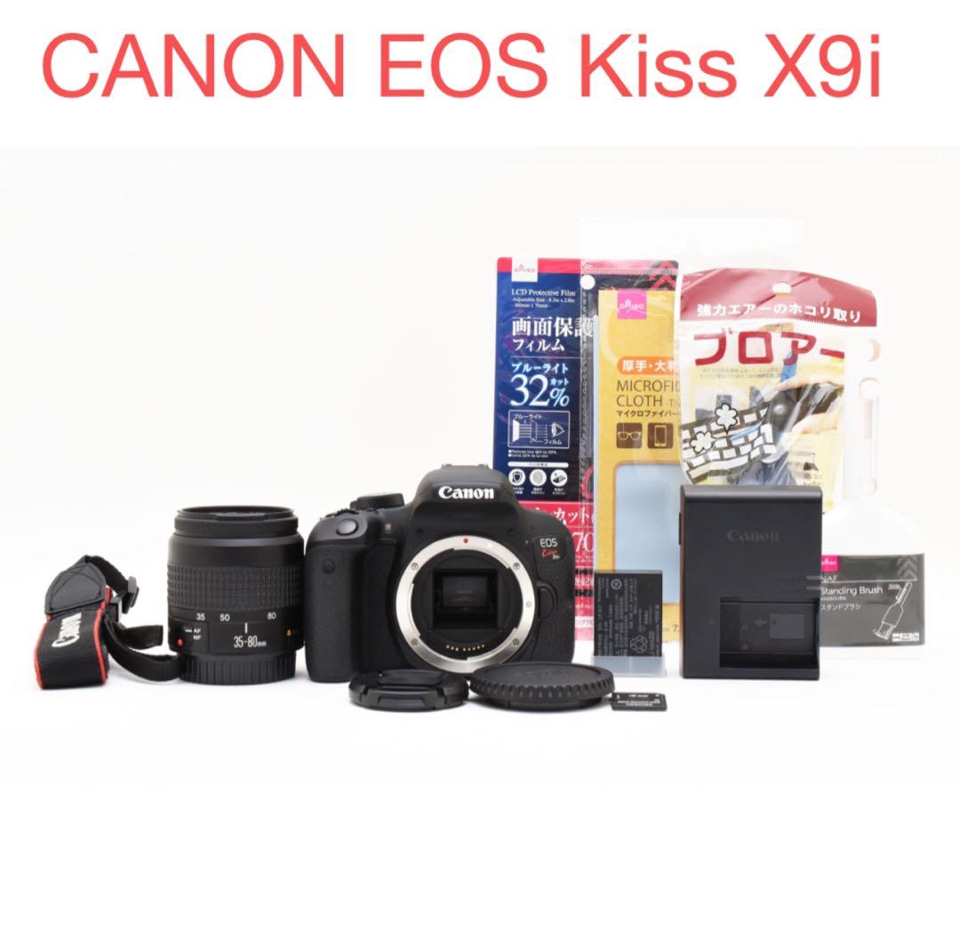 保証付き/デジタル一眼レフカメラ canon kiss x9i 標準レンズセット