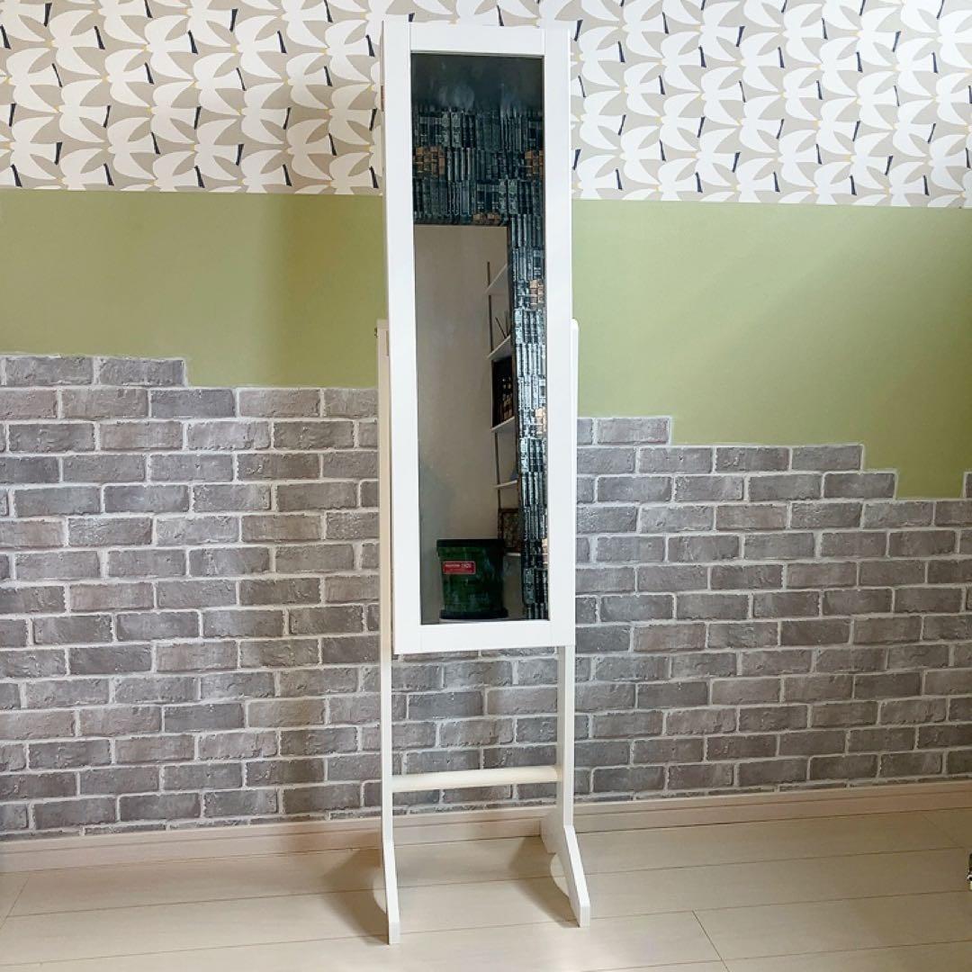 希少レア】アパレル店舗用 陳列 ディスプレイ棚 姿見付き什器 楽天市場