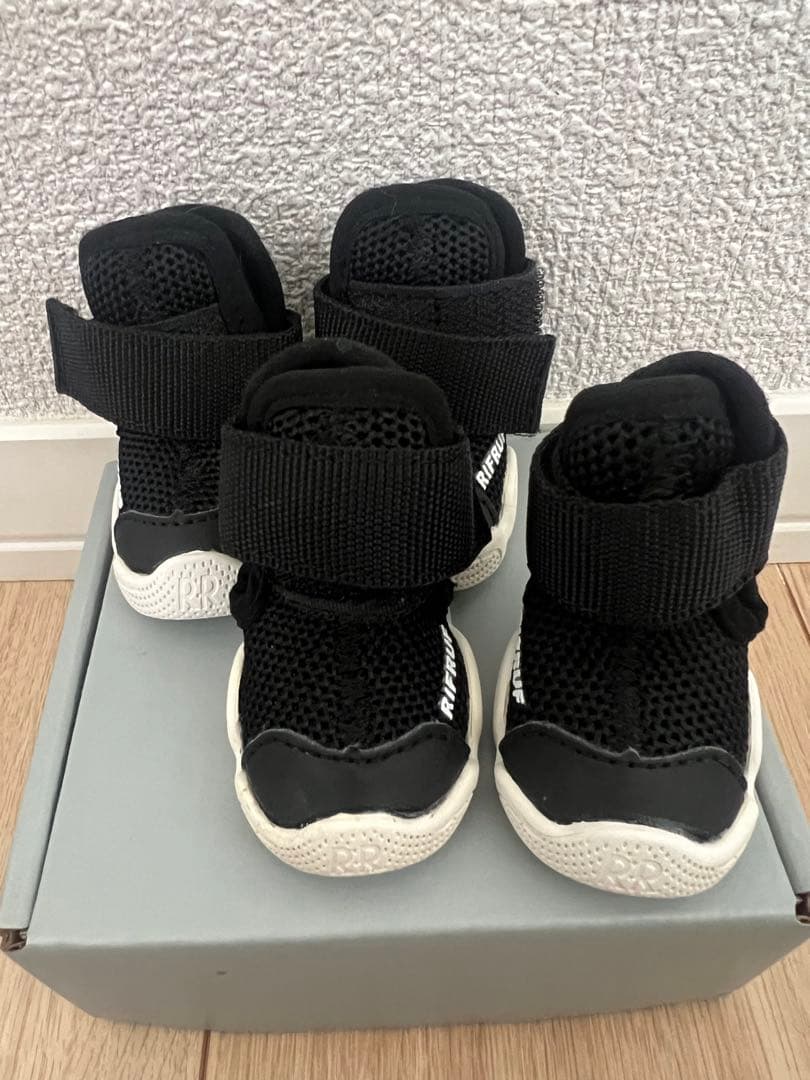 RIFRUF 犬用靴 パープル サイズ0 リフラフドッグシューズ