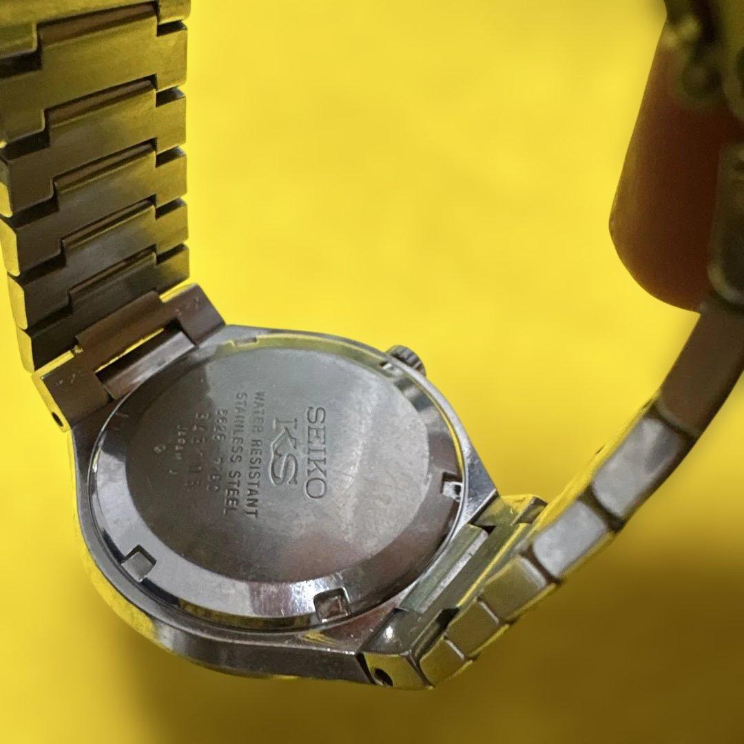 セイコー 自動巻き時計　KS 動作確認済みです。