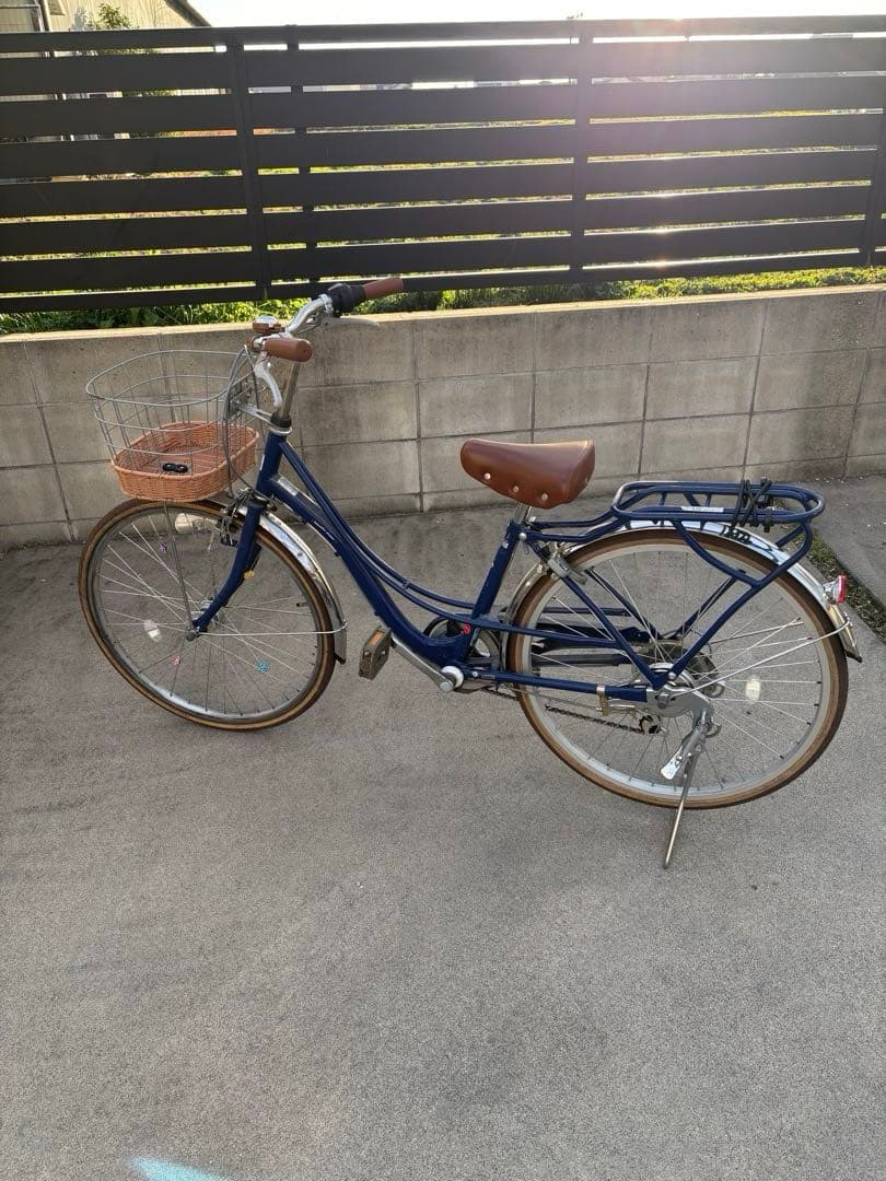 愛知直接引き取り限定【美品】自転車24インチ 6段変速、オー