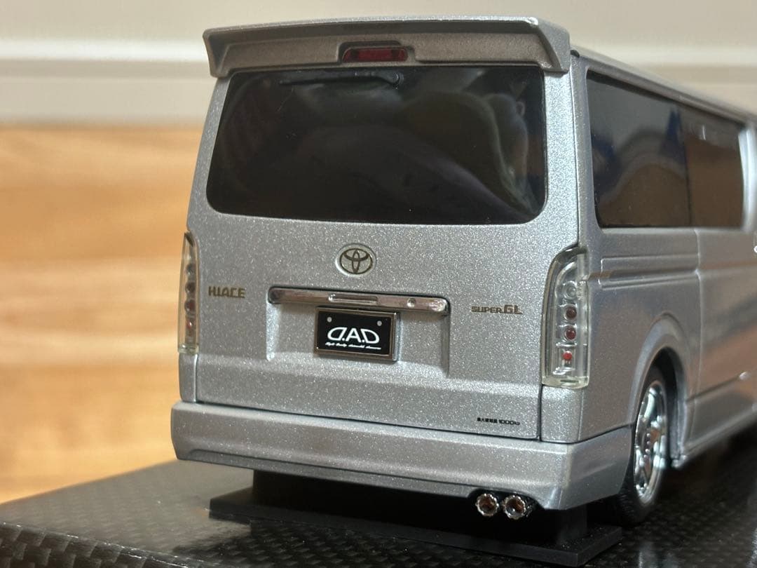 DISM 1/24 ハイエース 200系 SUPER GL D.A.D エアロ