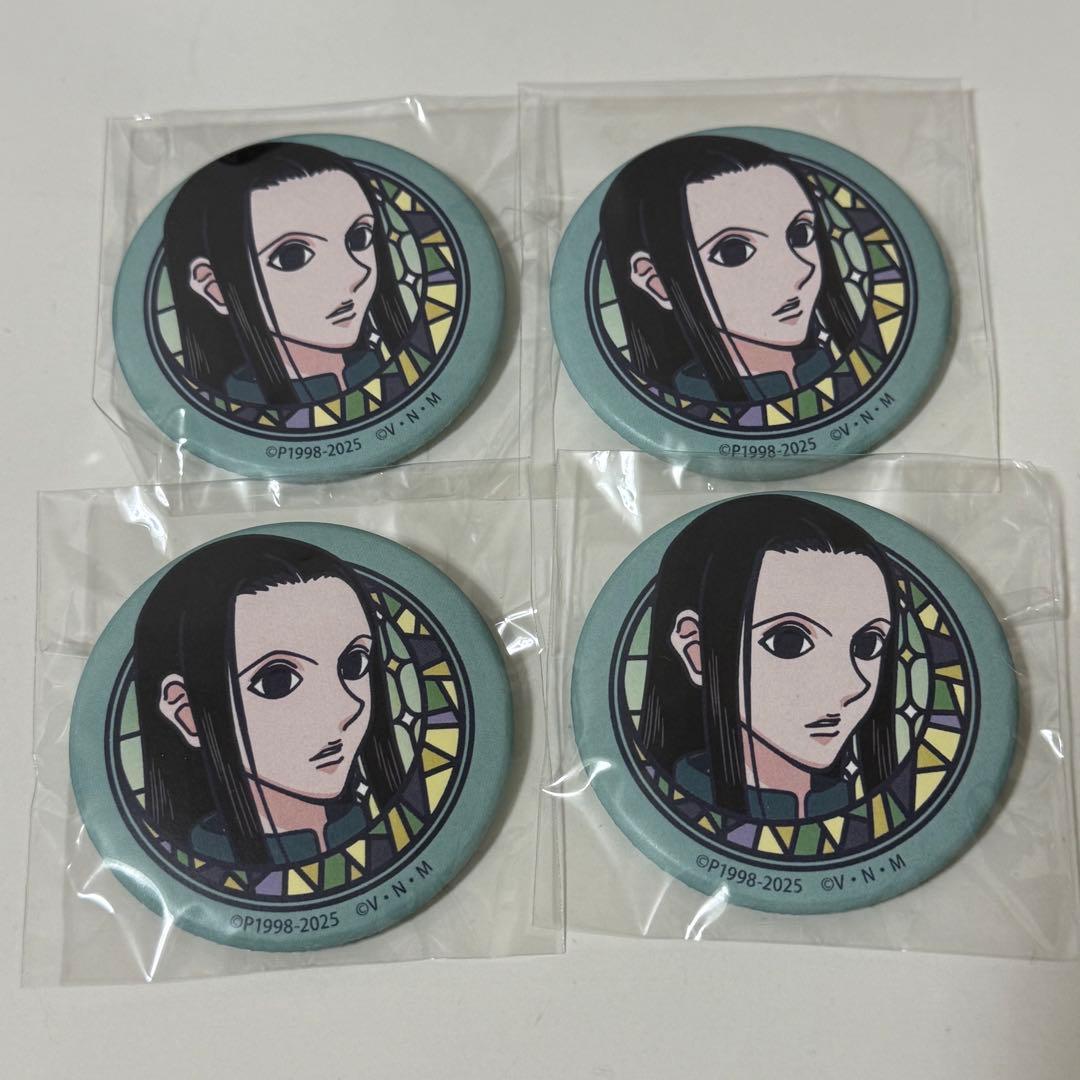 ハンターハンター 和紙缶バッジ イルミ 幼少期 HUNTER×HUNTER 切り絵
