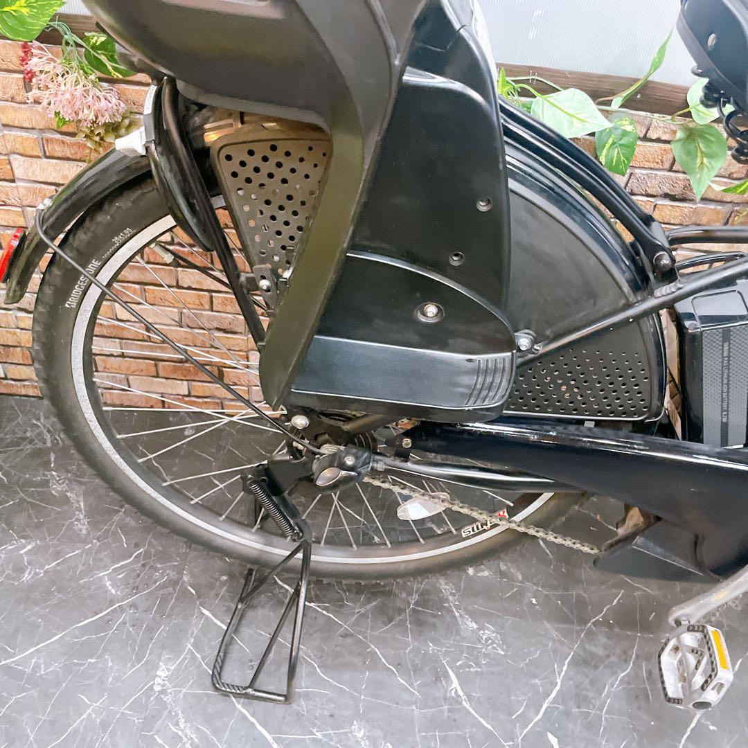 【58】電動自転車 ブリヂストンHYDEE ブラック 3人乗り対応