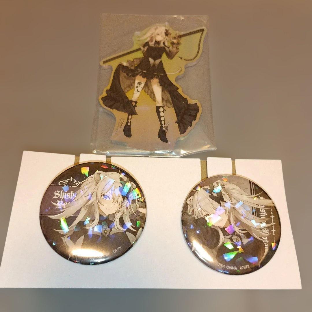 ホロライブ一番くじ 獅白ぼたん 缶バッジ アクリルスタンド - メルカリ