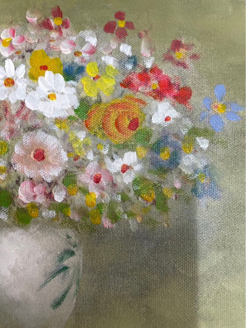 油絵 F3 ( 画家 Yヤング ) 韓国の画家 - メルカリ