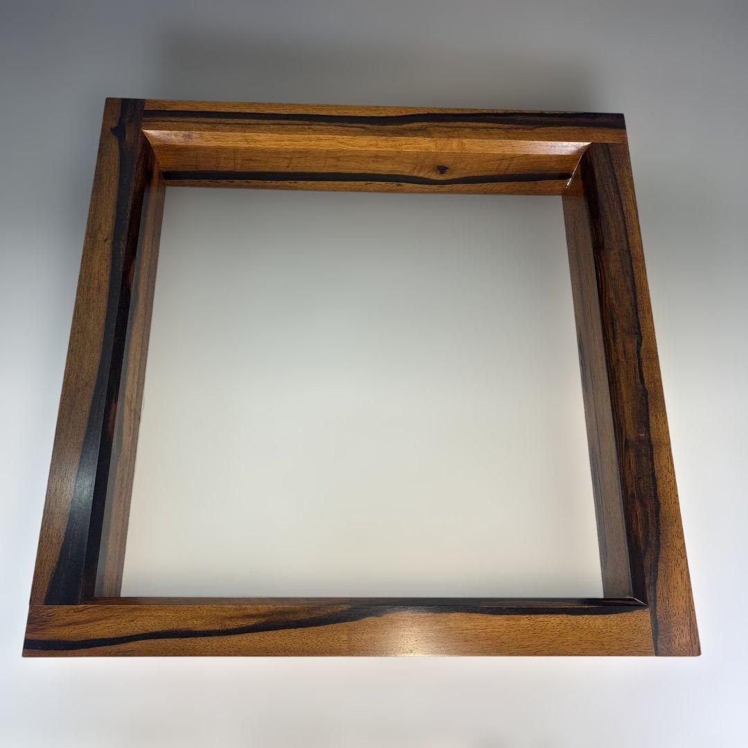 中古品】黒柿炉縁（紙箱）USED〈税込・送料込〉 中古品】黒柿炉縁