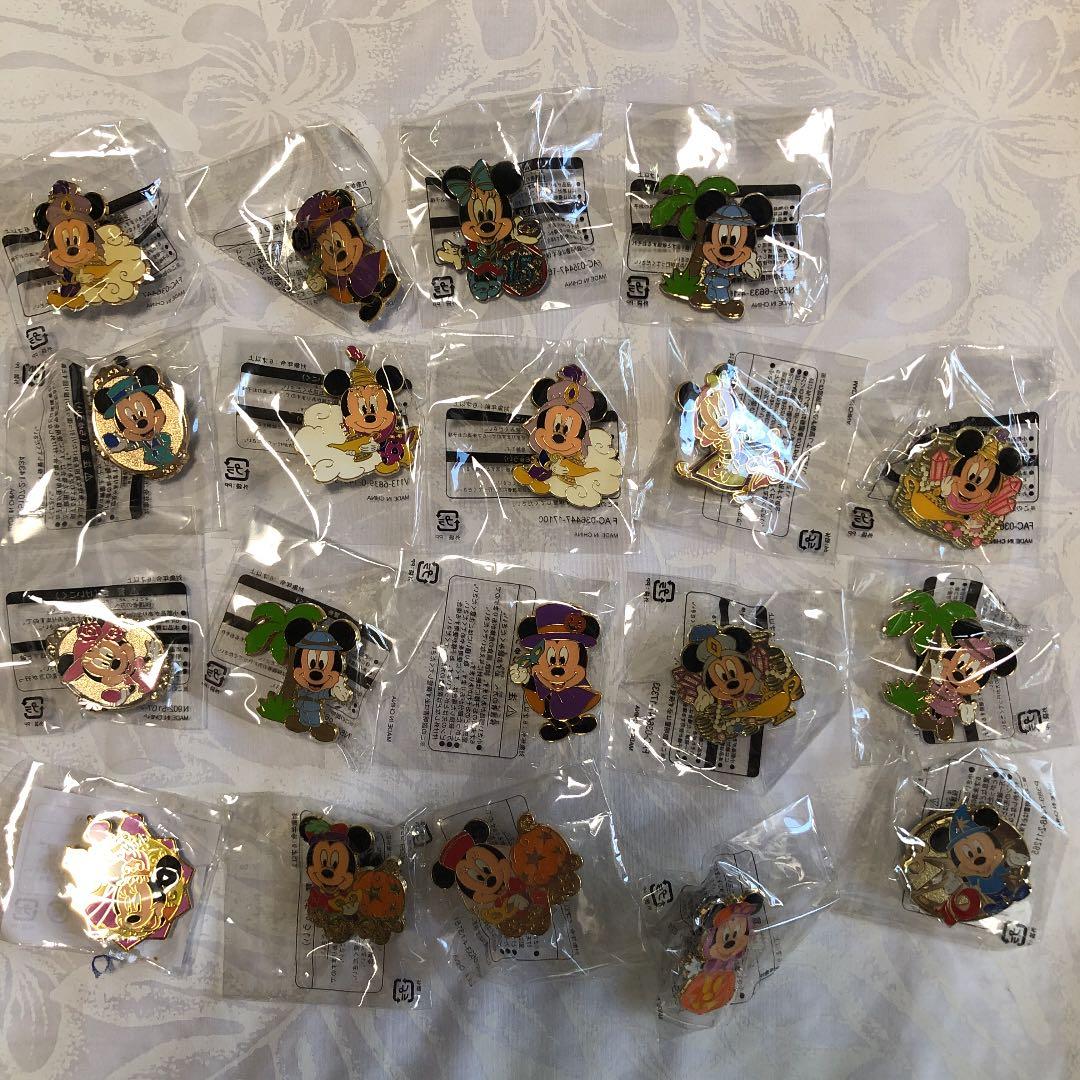 東京ディズニーランド ディズニーシー ゲーム景品 ピンバッジ