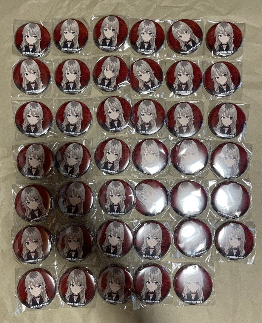 ガールズバンドクライ 河原木桃香 缶バッジ 41個 旧譜フェア ゲーマーズ 特典