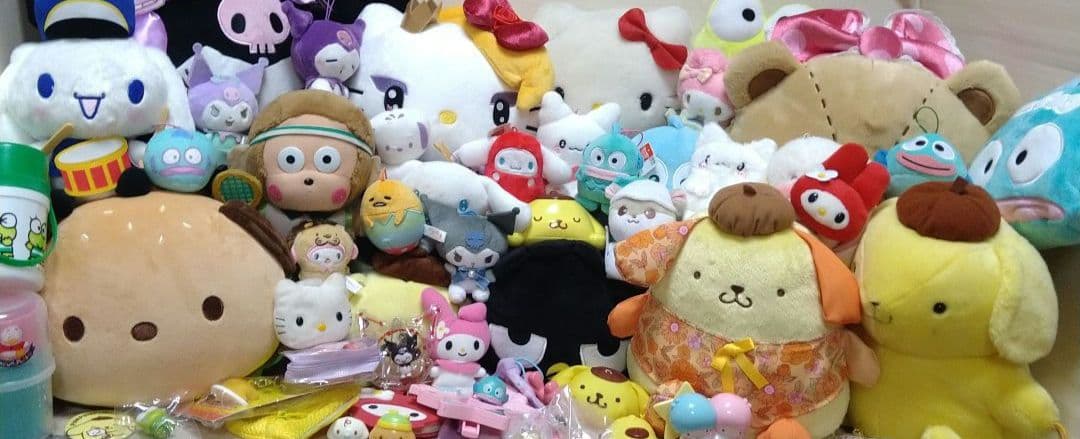サンリオ キャラクターズ　ぬいぐるみ　マスコット　まとめ売り
