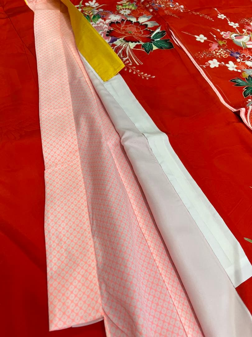 ロミ　新品★七五三　きものと長襦袢　四つ身　C10