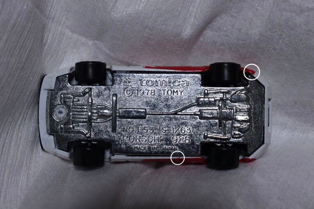 日本製　トミカ　外国車　ポルシェ　928 キャノン　canon 1978