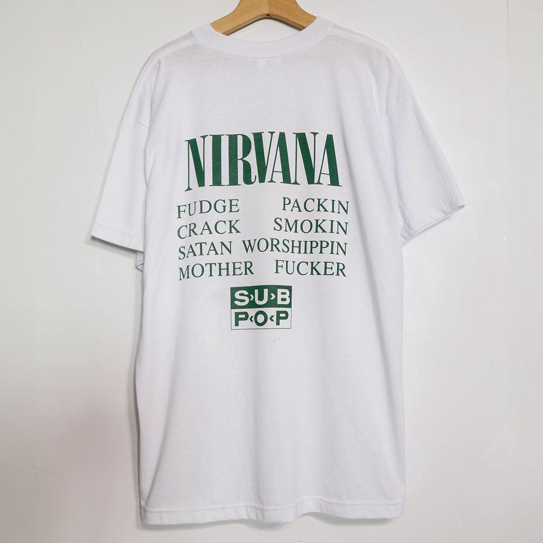 XL ニルヴァーナ NIRVANA Tシャツ カート コバーン SUB POP - メルカリ