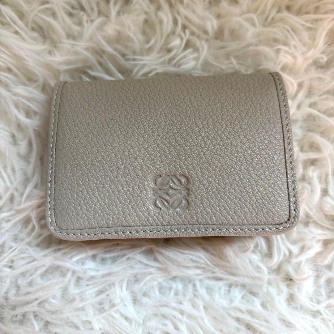 ✨美品　LOEWE ロエベ　アナグラム　小銭入れ　ミニ財布　コンパクトウォレット