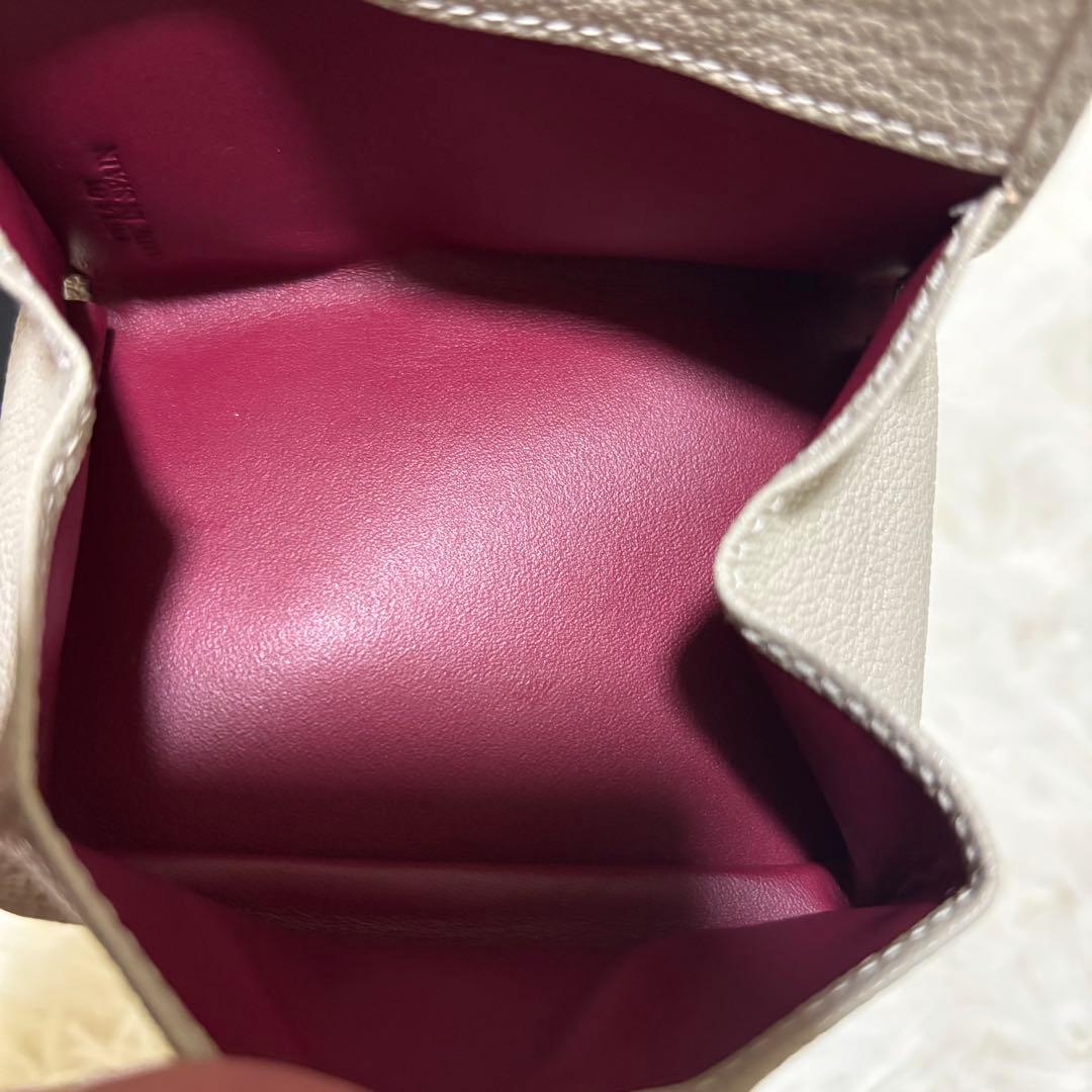 ✨美品　LOEWE ロエベ　アナグラム　小銭入れ　ミニ財布　コンパクトウォレット