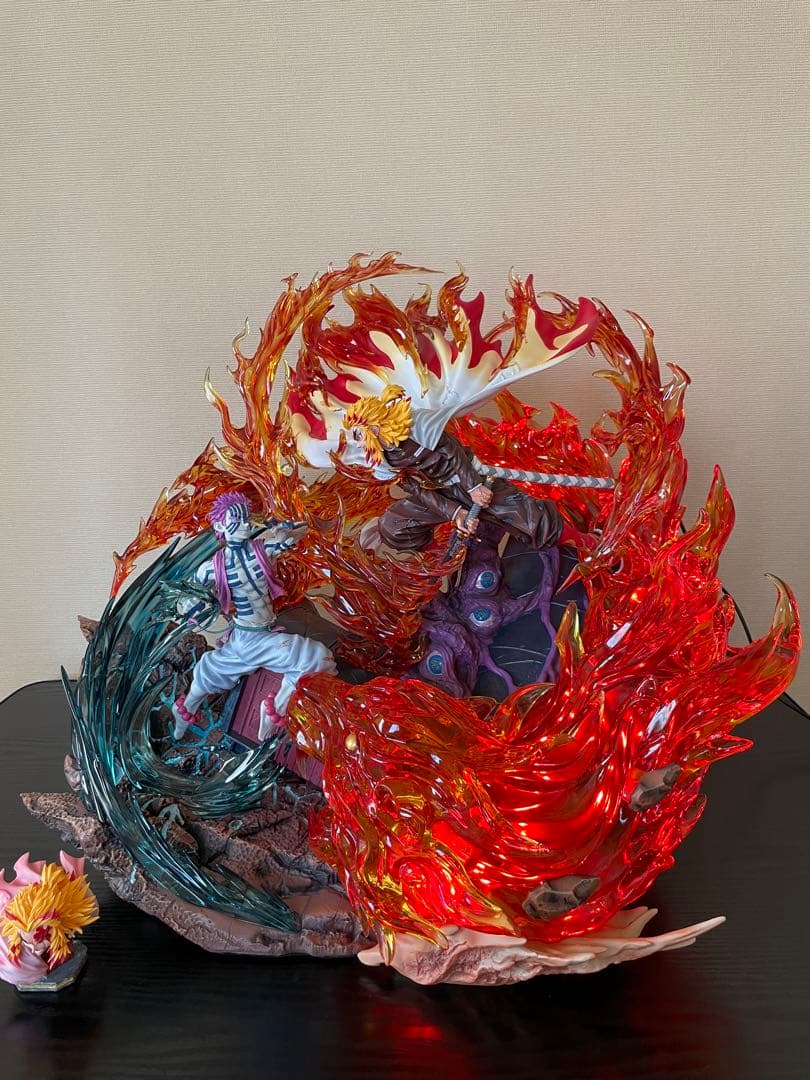 鬼滅の刃 煉獄杏寿郎 vs 猗窩座 フィギュア LX Studio - メルカリ