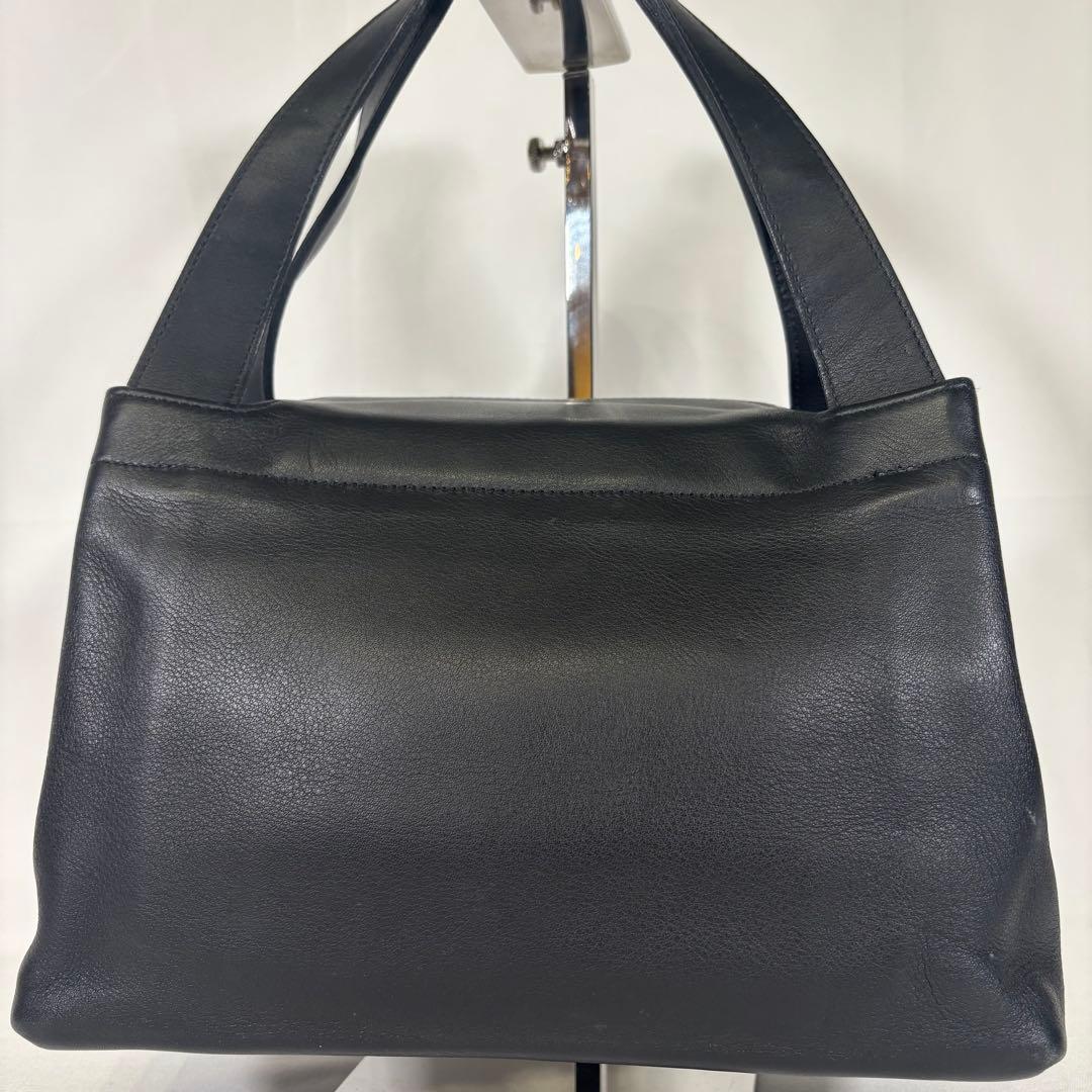 美品 コーチ オールドコーチ ハンドバッグ テラスバッグ ミニ レザー ブラック