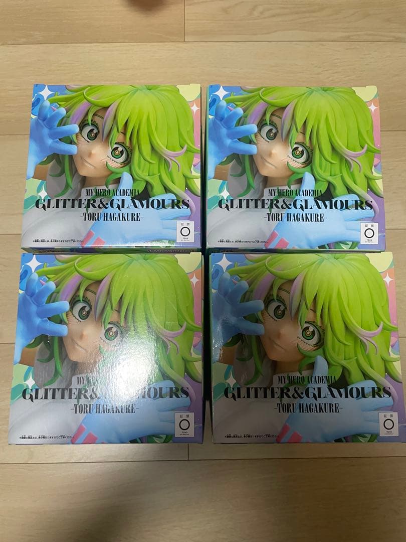 僕のヒーローアカデミア 葉隠透 フィギュア 4体セット