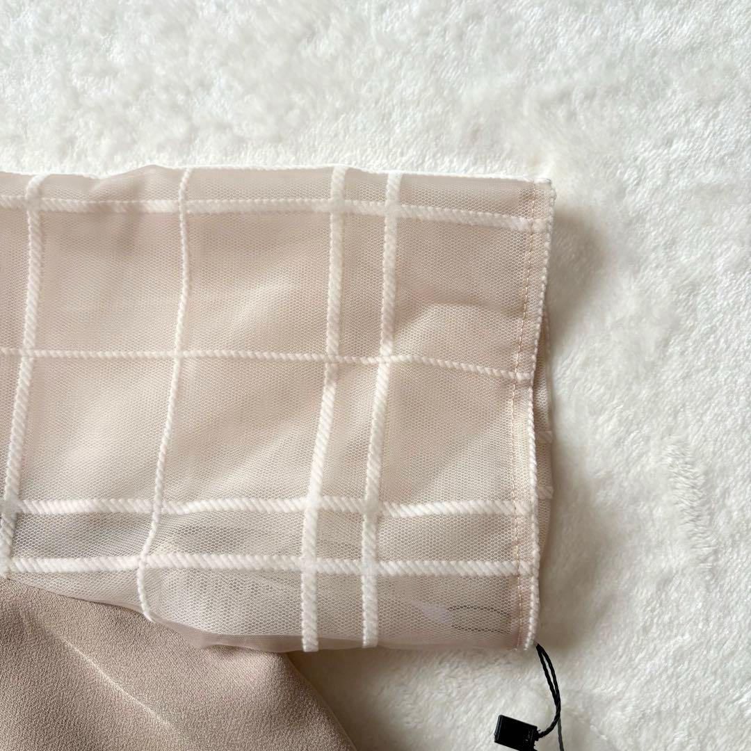 My shawtyドレス　パーティー　フォーマル　チェック　ペンシル　結婚式