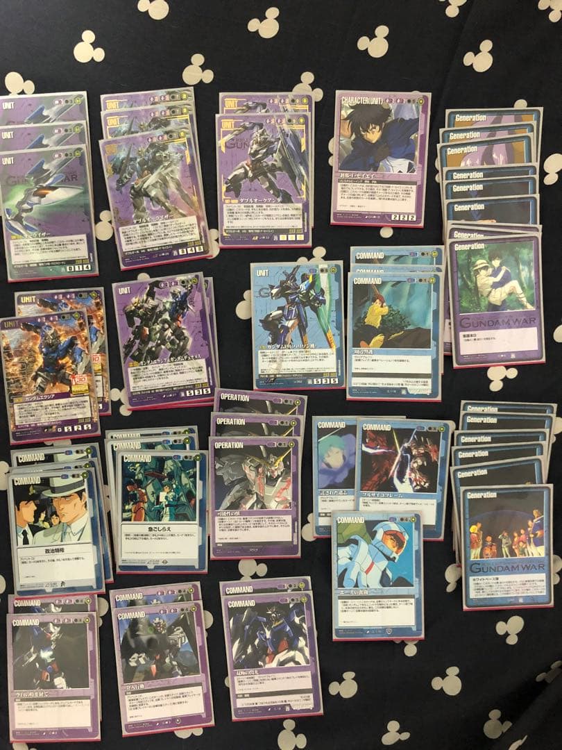 ガンダムウォー 青紫 ダブルオーライザー デッキ