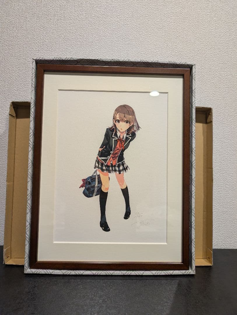 コミケ限定品】俺ガイル プリマグラフィ(直筆サイン・シリアルNo入り