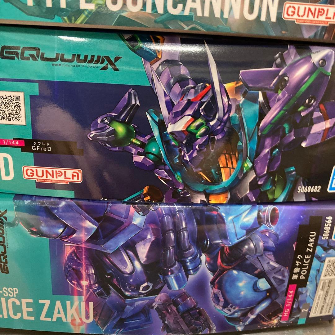 機動戦士Gundam (ジークアクス) プラモデル8点セット バラ可