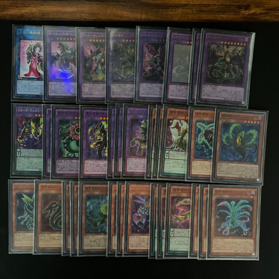 遊戯王 本格構築 捕食植物デッキ+デッキパーツ 遊戯王 捕食植物