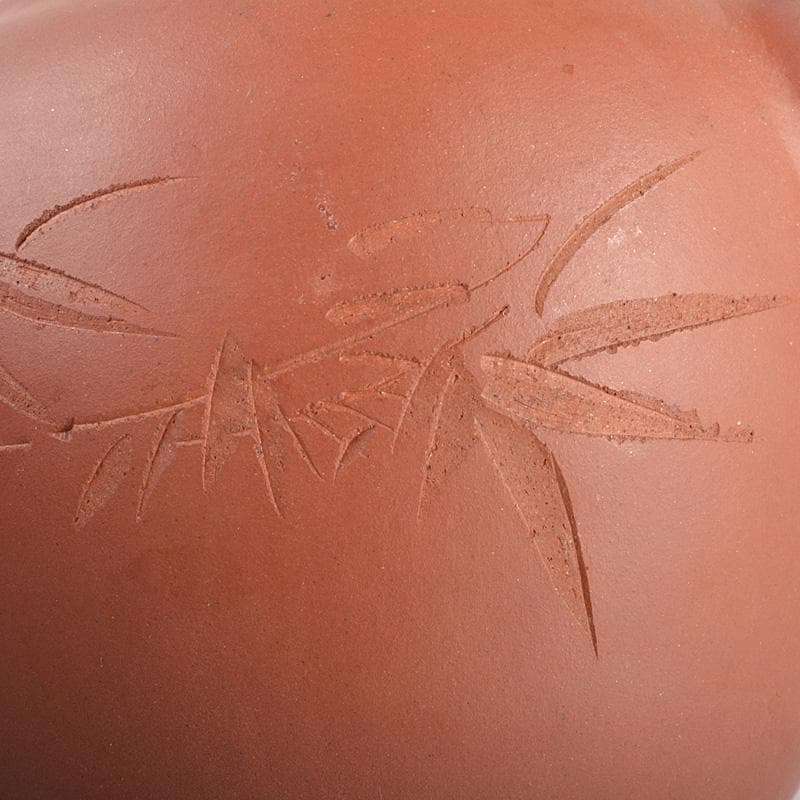 中国 紫砂 朱泥 急須 茶壷 在銘 M R5587