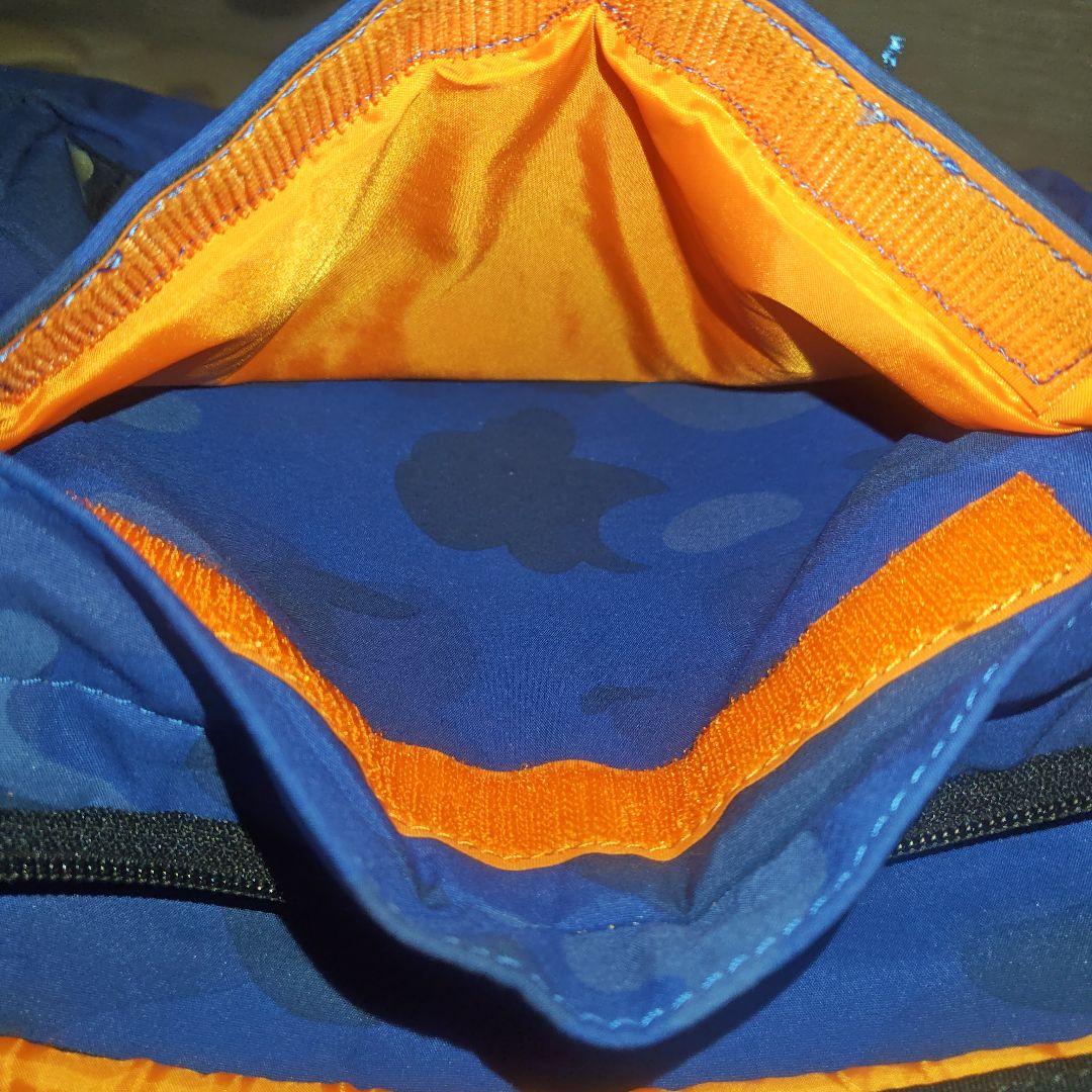 アベイシングエイプ×PORTER 青 迷彩 リュック