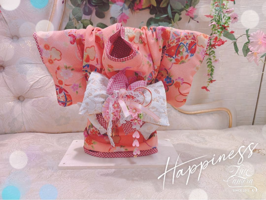 B411.pon2pan2☆オーダー☆犬お着物☆2ウェイお着物☆犬お