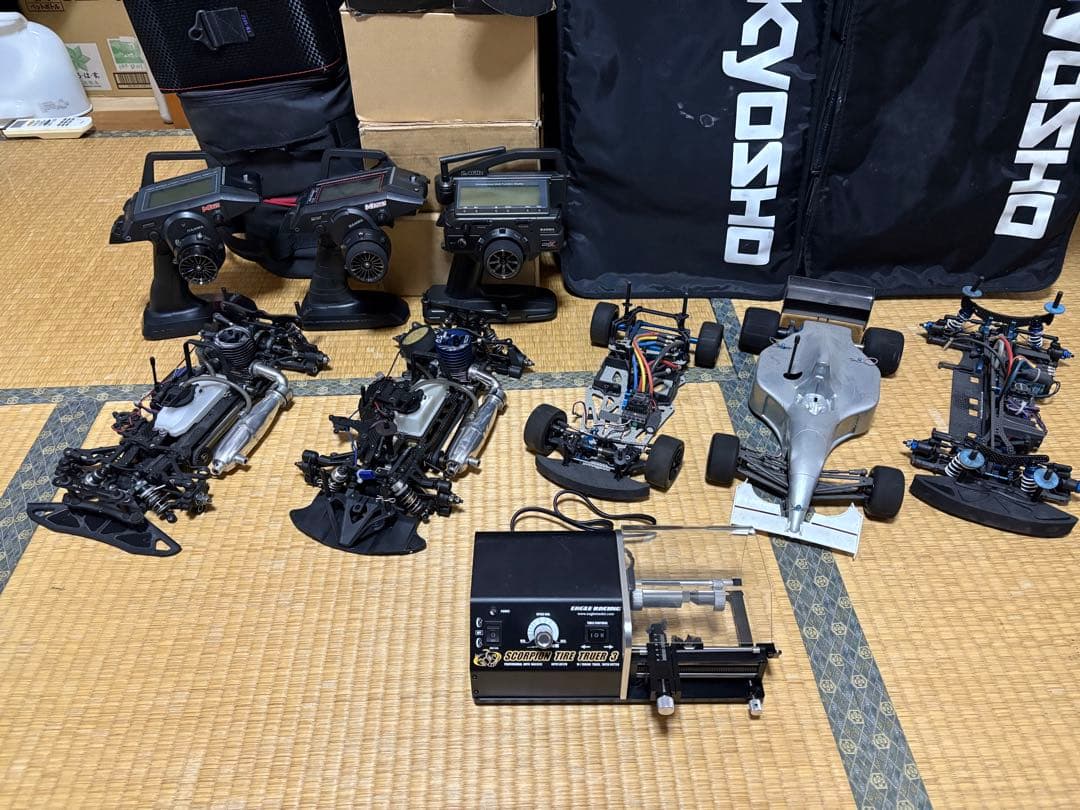 さ*し様 エンジン・電動 ラジコンセット R4 MTX6 BD7 GT500 F