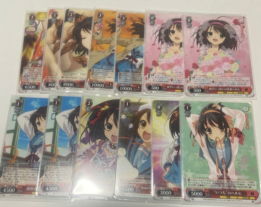 ヴァイスシュヴァルツ まとめ売り みくる 鶴屋 涼宮ハルヒの憂鬱