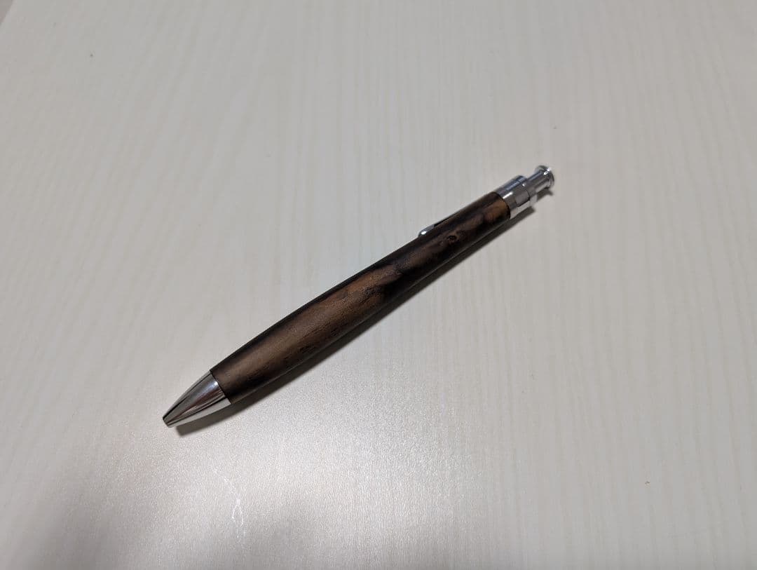 工房楔】 黒柿 ルーチェペン 文房具・事務用品 【最終値下げ