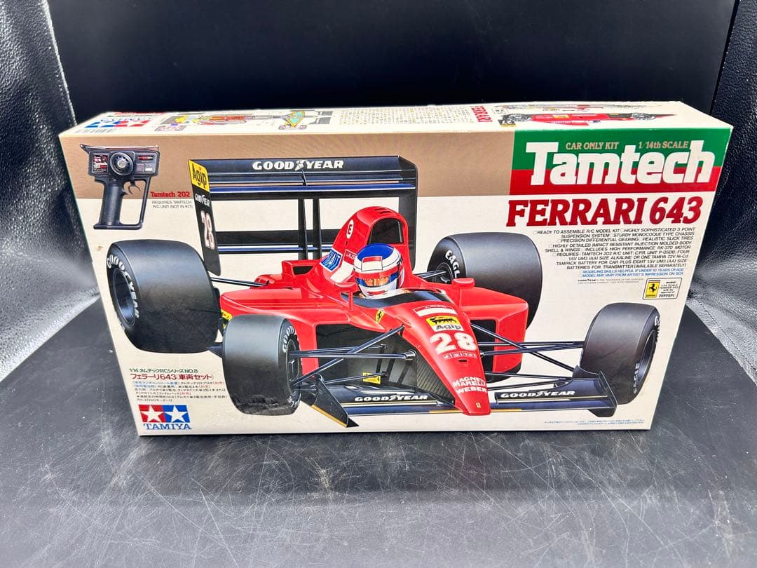 1/14 タムテックRCシリーズ No.8フェラーリ643 組み立てキット現状品 1/14 タムテックRCシリーズ No.8フェラーリ643 組み立てキット現状品 1