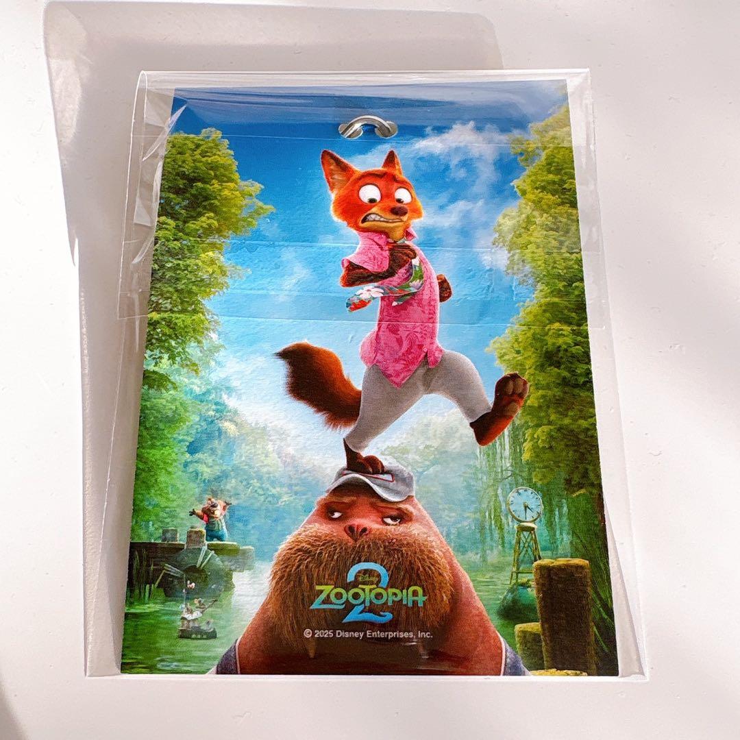 ズートピア2 映画 入場者特典 韓国限定 6週目 キーホルダー ニック