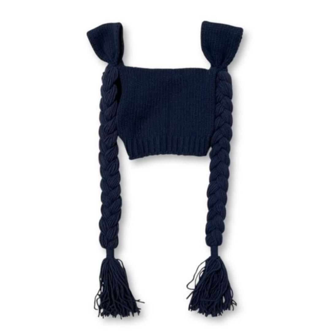 Comme des Garcons GIRL 三つ編みニット帽 - メルカリ