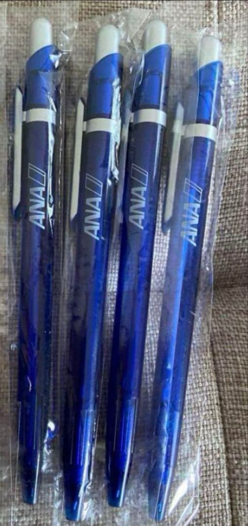 ANA 黒ボールペン 4本セット - メルカリ