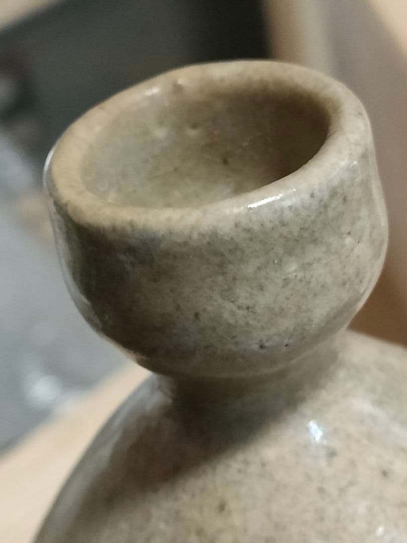 朝鮮美術 粉引 刷毛目 高麗青磁 李朝 徳利 時代物 アンティーク
